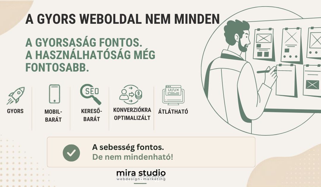 A gyors weboldal mítosza